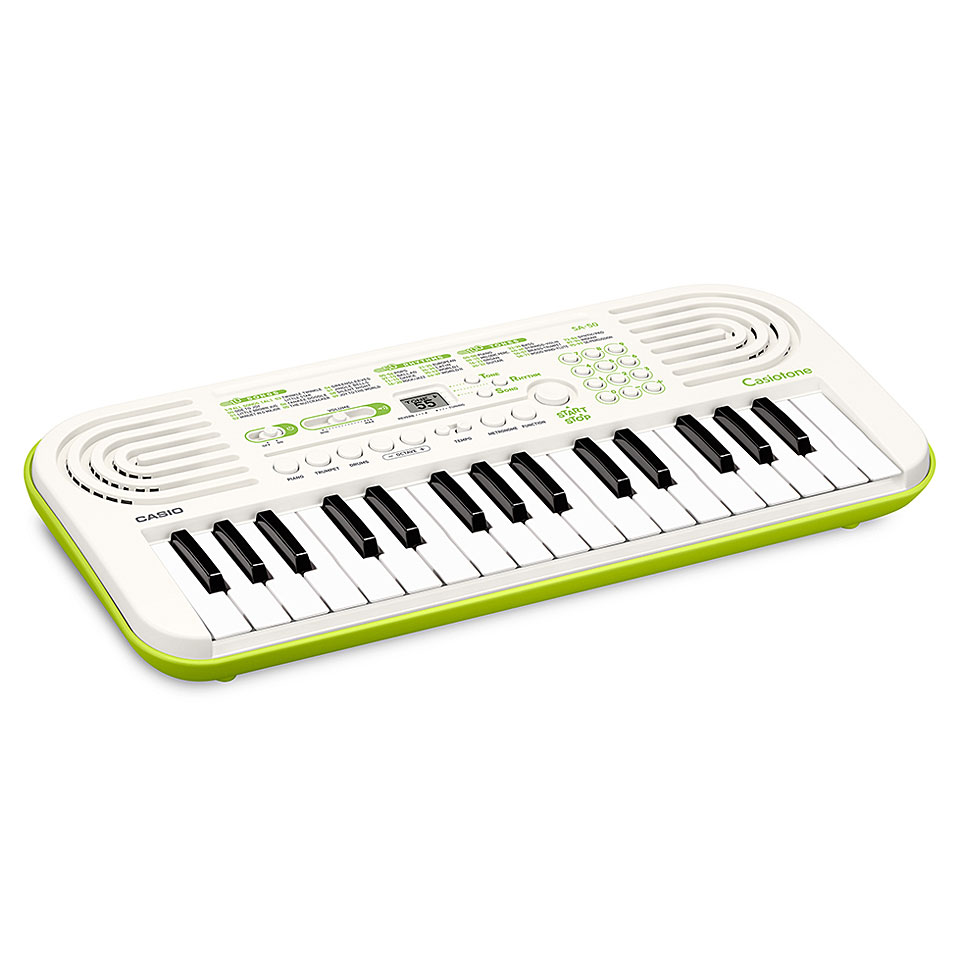 Mini Teclado Musical Infantil Casio SA-51 Casiotone com 32 Teclas