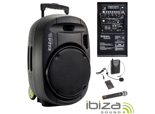IBIZA SOUND PORT12UHF-MKII Altavoz portátil amplificado con