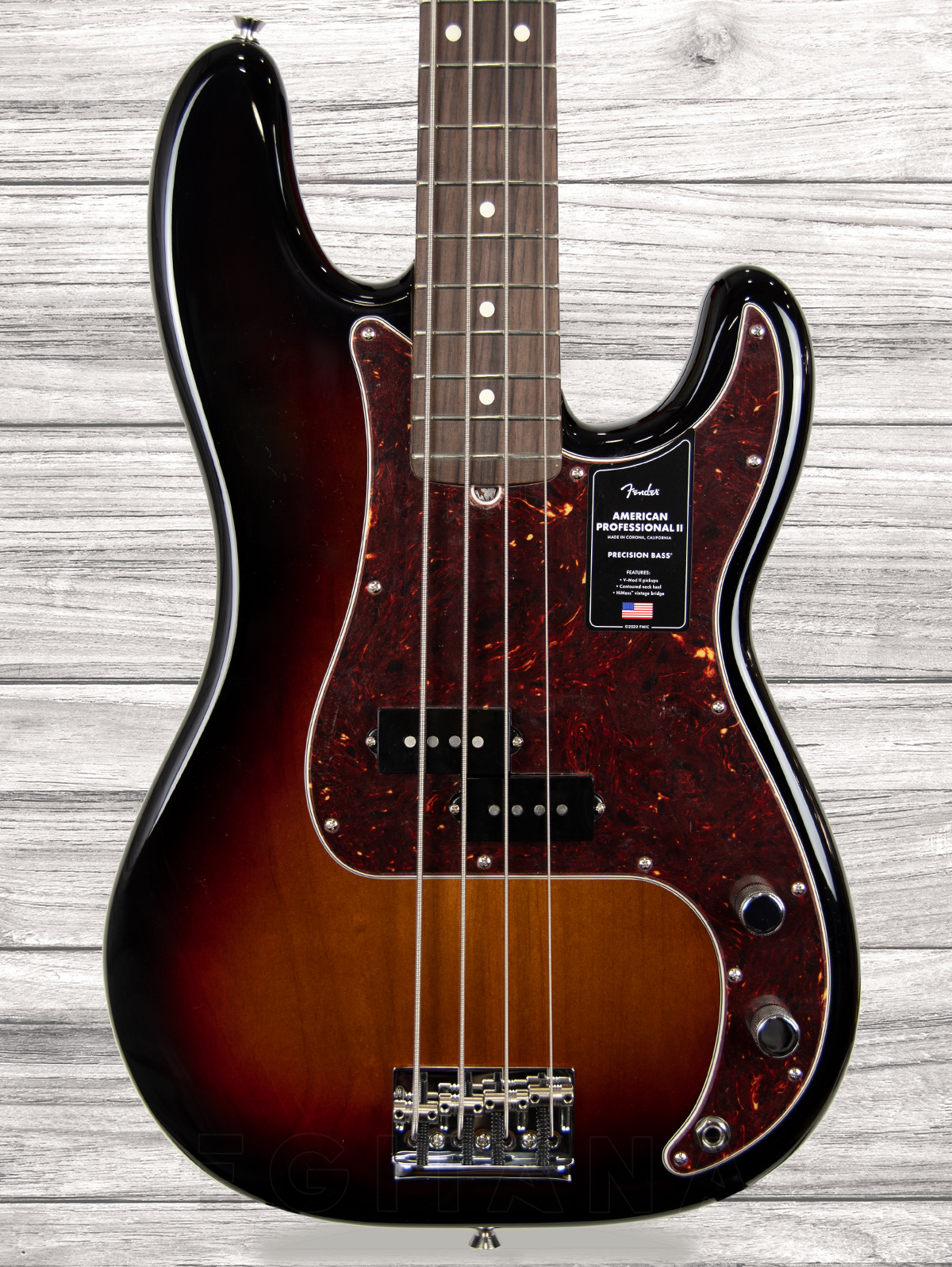 Fender American Pro Ii Jazz Bass Rw 3ts Envio Gratis Em 24h