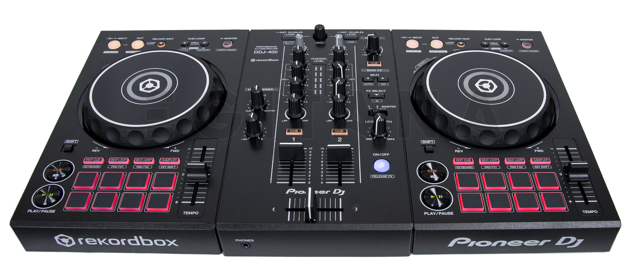 Pioneer ddj 400 подключение к звуковой карте