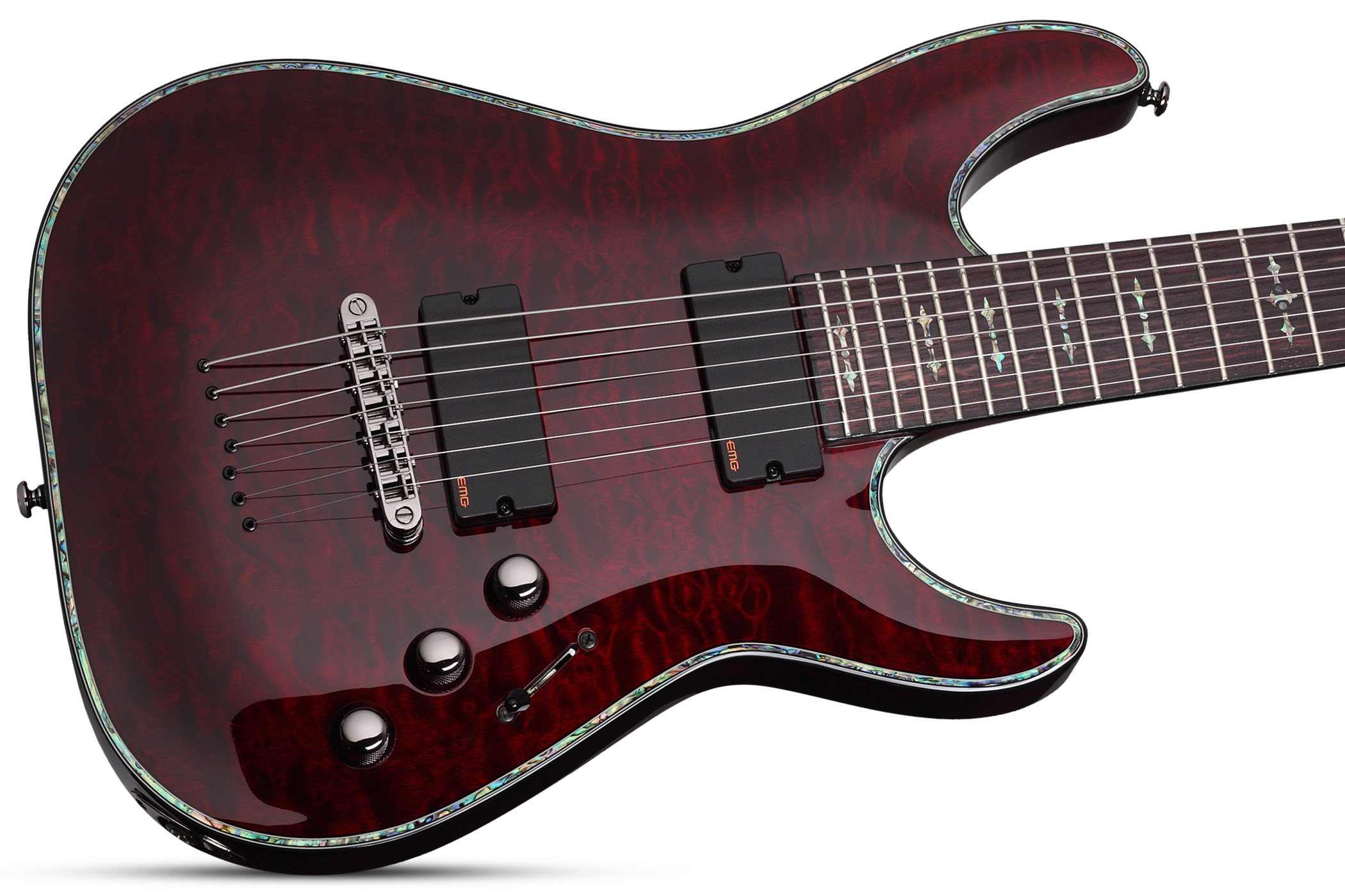 Schecter C-7 Hellraiser BLK CHERRY CHC Envio Gratis