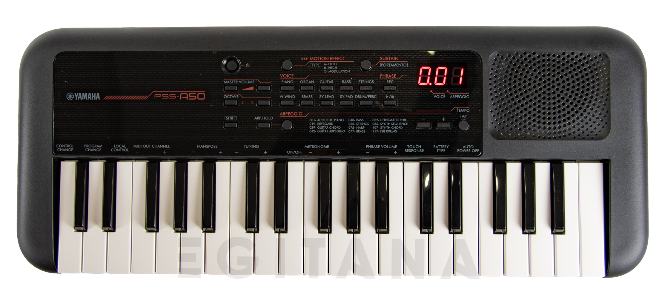 Teclado Musical Infantil Yamaha PSS-F30 37 Mini Teclas + 4 Pilhas